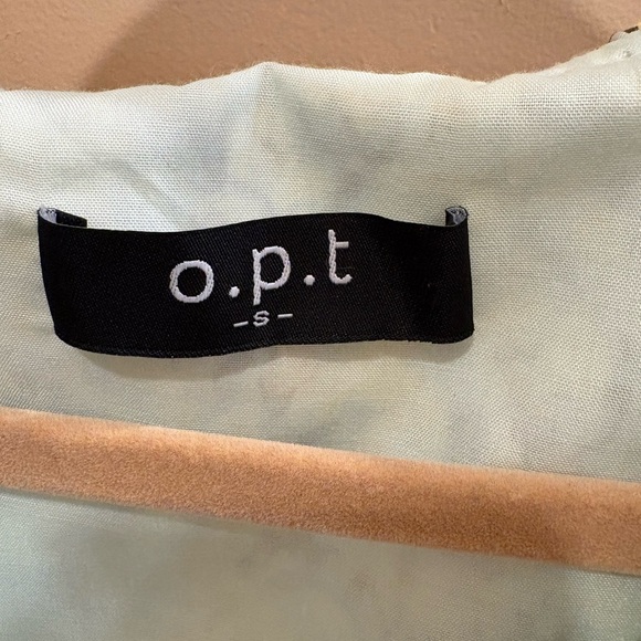 NWOT O.P.T. Kate Floral Ruffle Collar Midi Dress Women’s Small - Picture 10 of 16